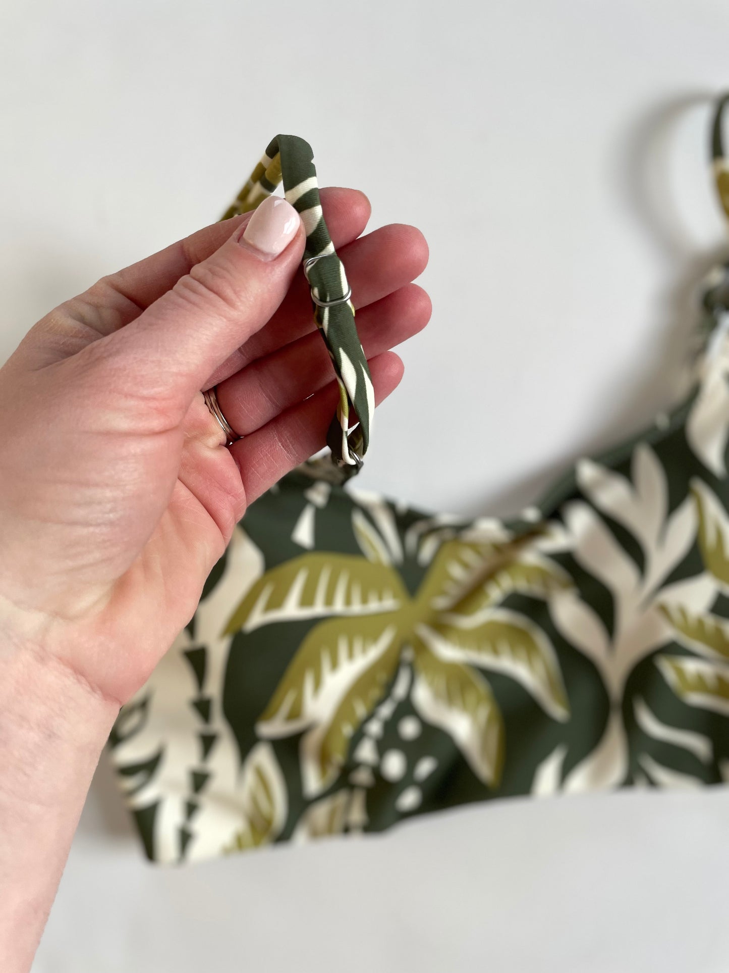 NWT Old Navy Palm Print Bikini (S)