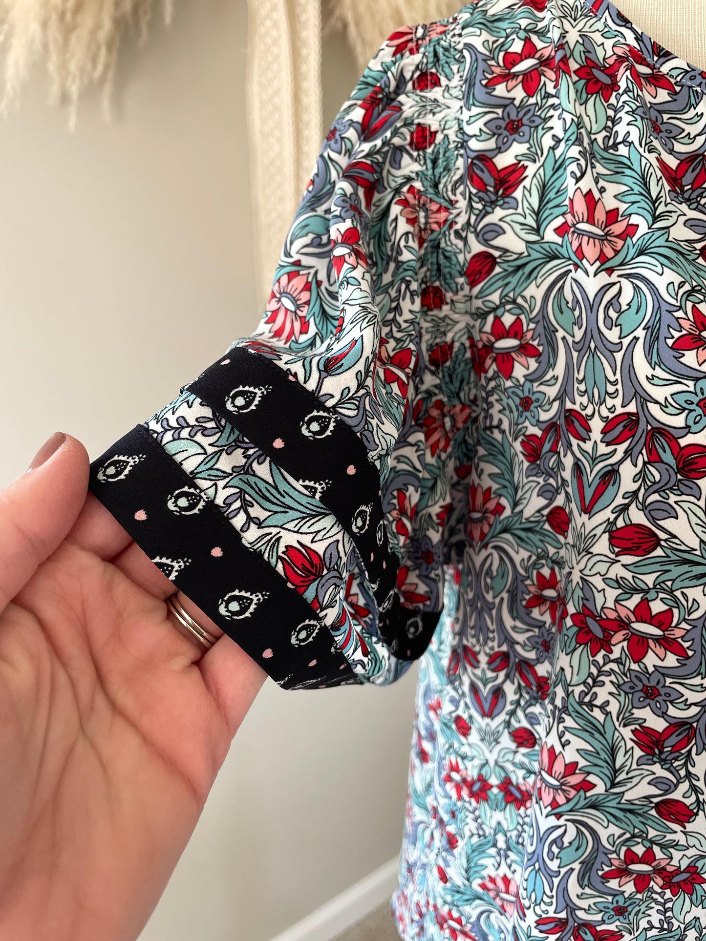 Loft Floral Blouse (M)