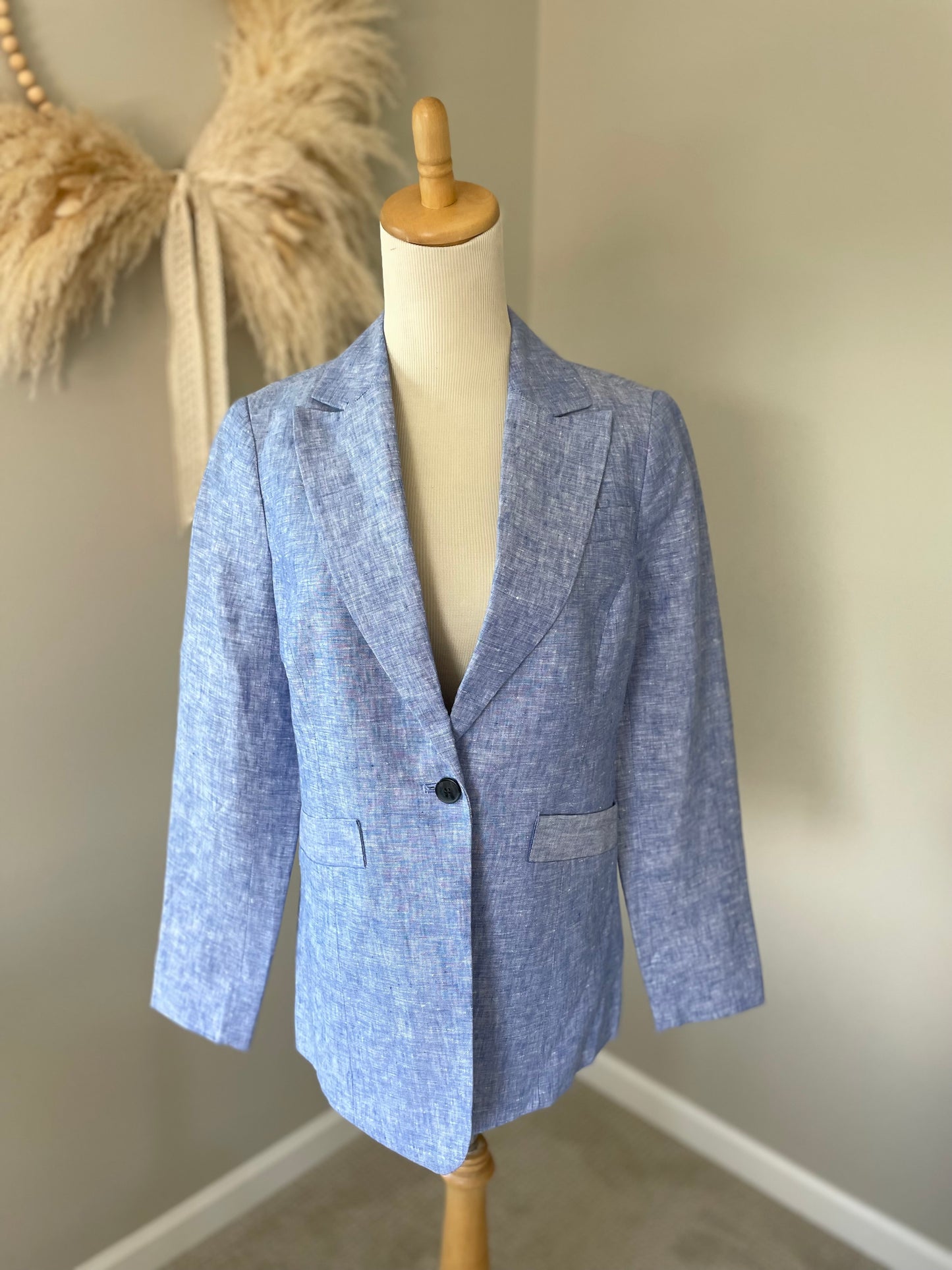 NWT Talbots LInen Blazer (2)