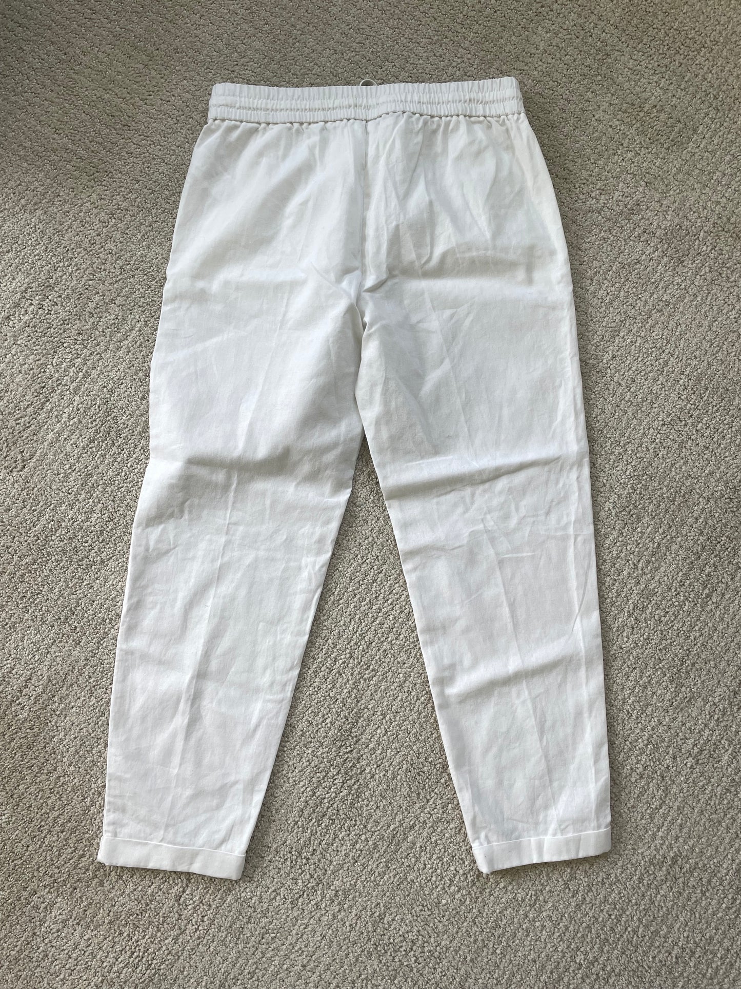 J. Crew Linen Cotton Blend Drawstring Pants (6)