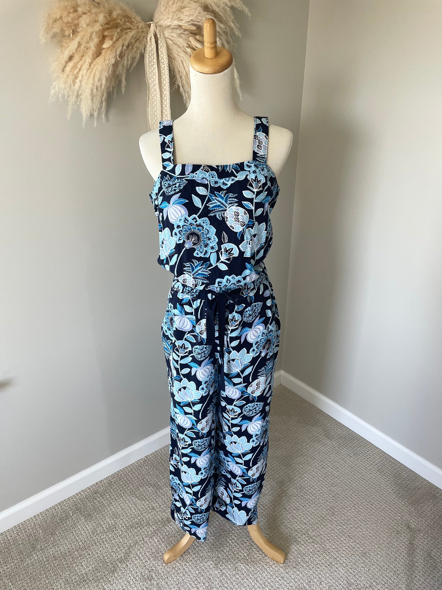 Loft Pineapple Print Jumpsuit (2)