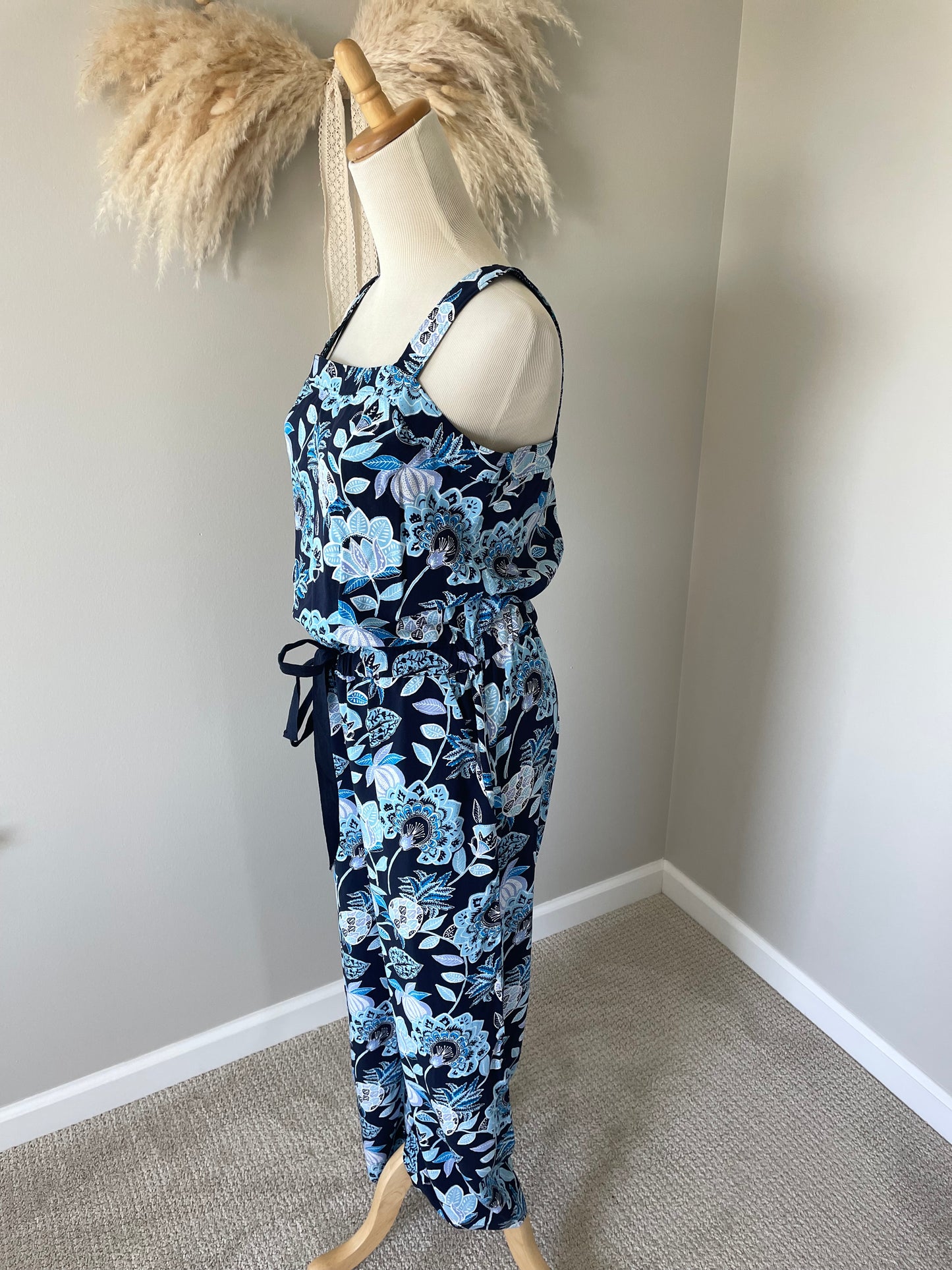 Loft Pineapple Print Jumpsuit (2)