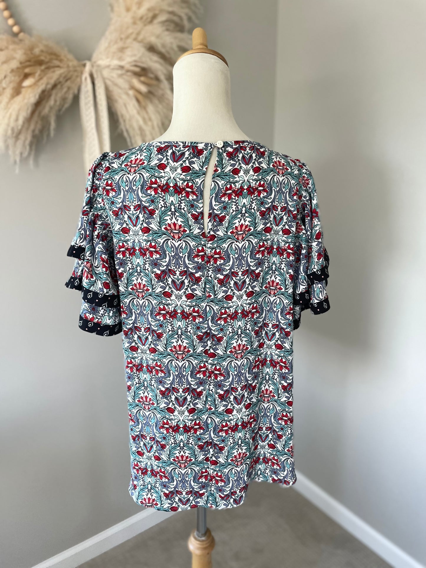 Loft Floral Blouse (M)