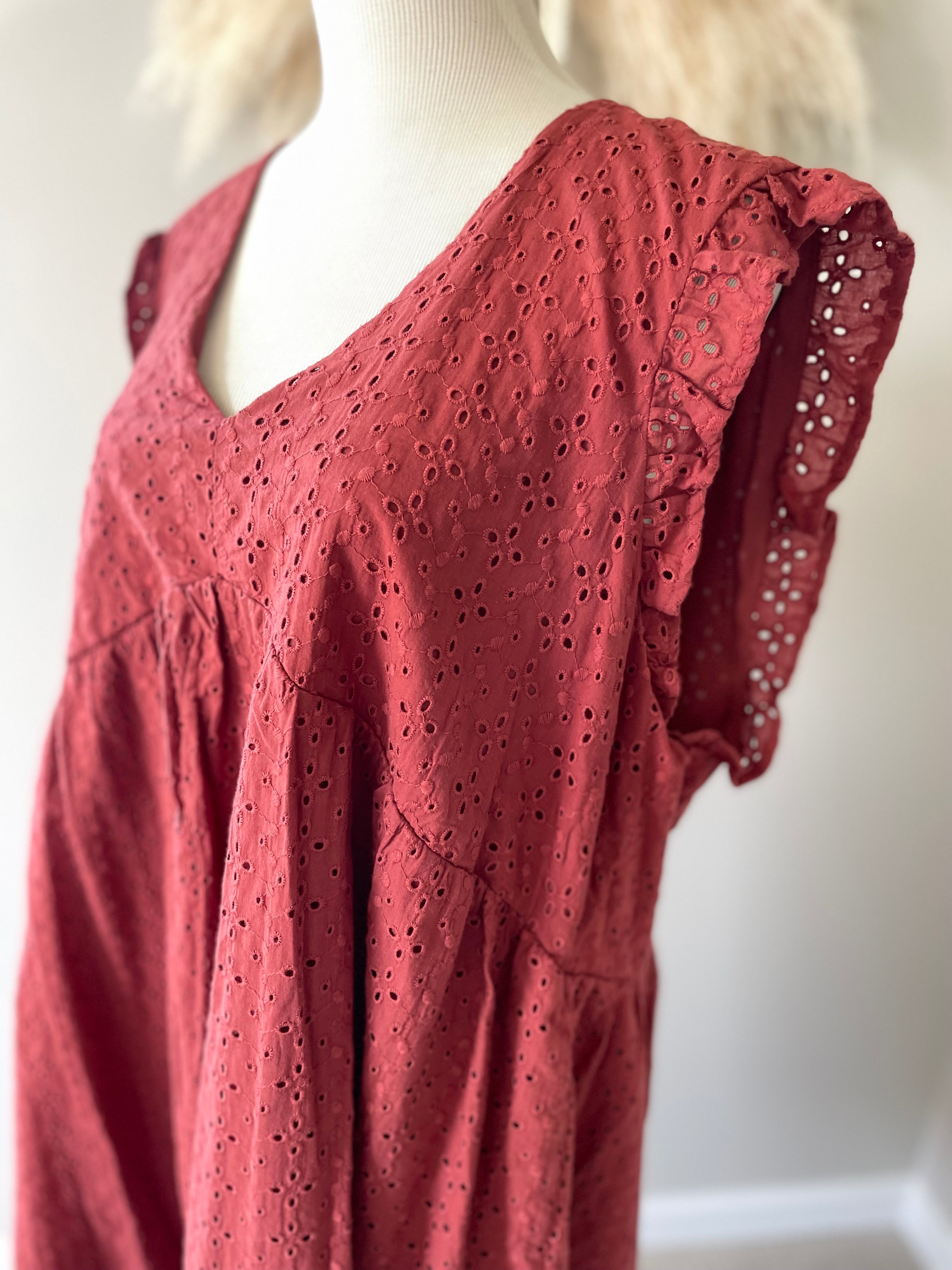 Knox Rose Eyelet Dress (XXL) – This Graceful Beauty