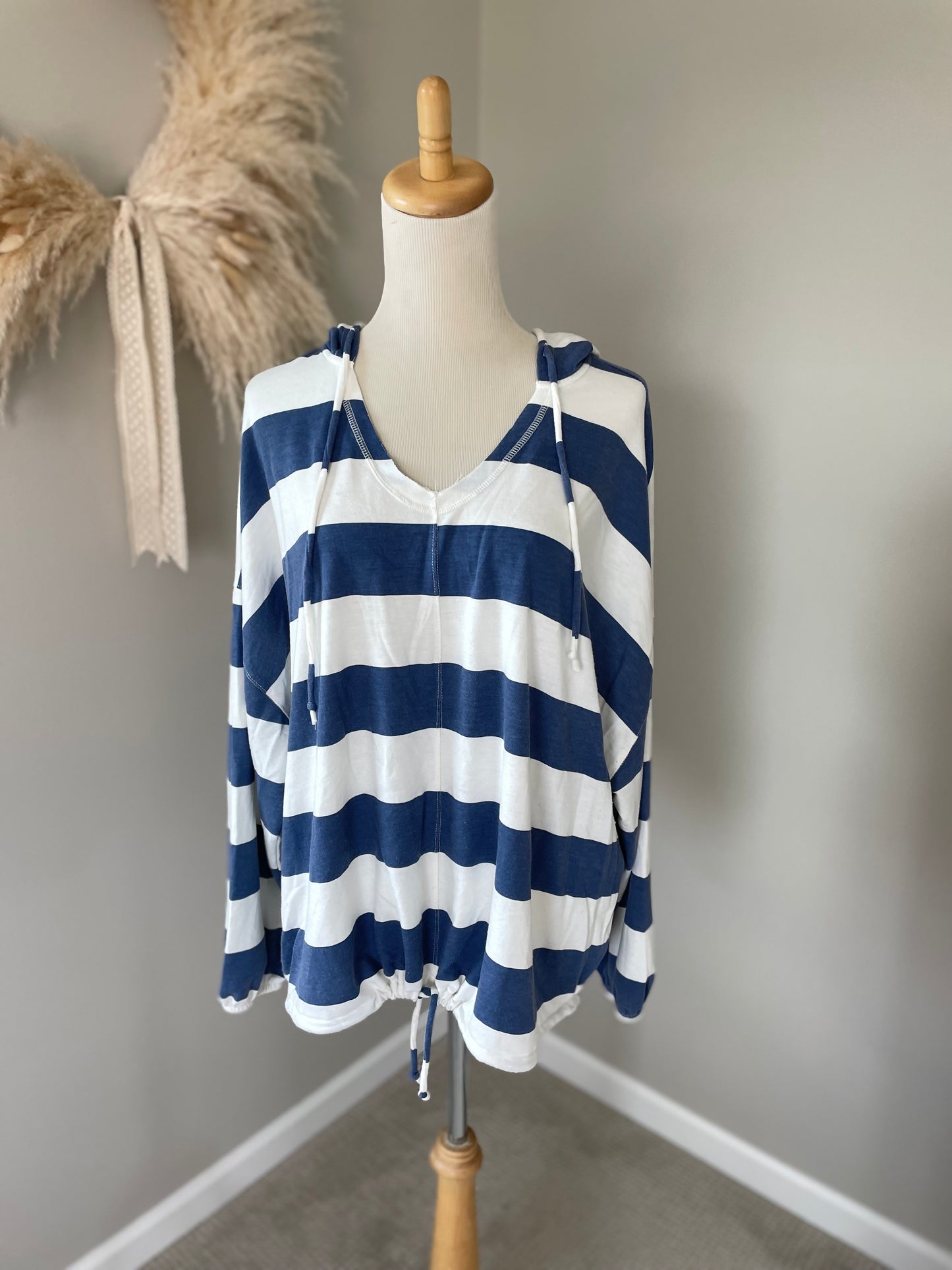 Aerie Striped Hoodie (L)