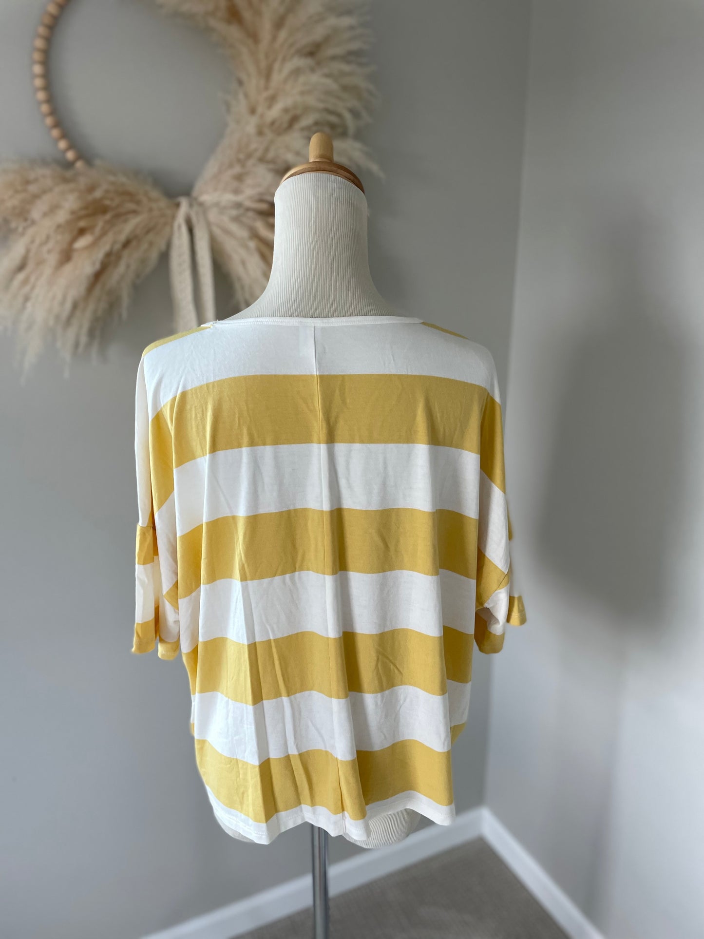 Old Navy Luxe Striped Tee (M)