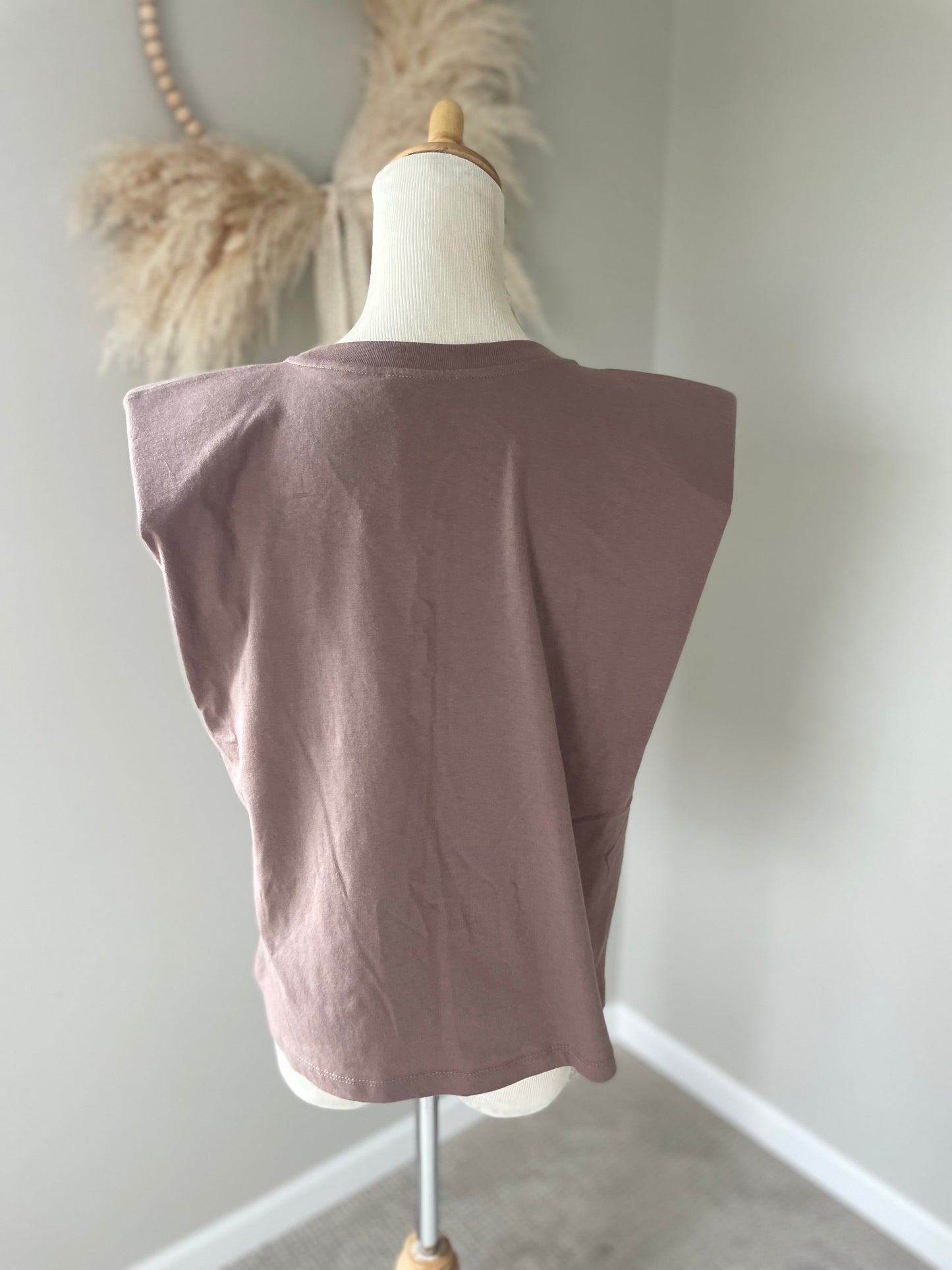 NWT Zara Padded Muscle Tee (S)