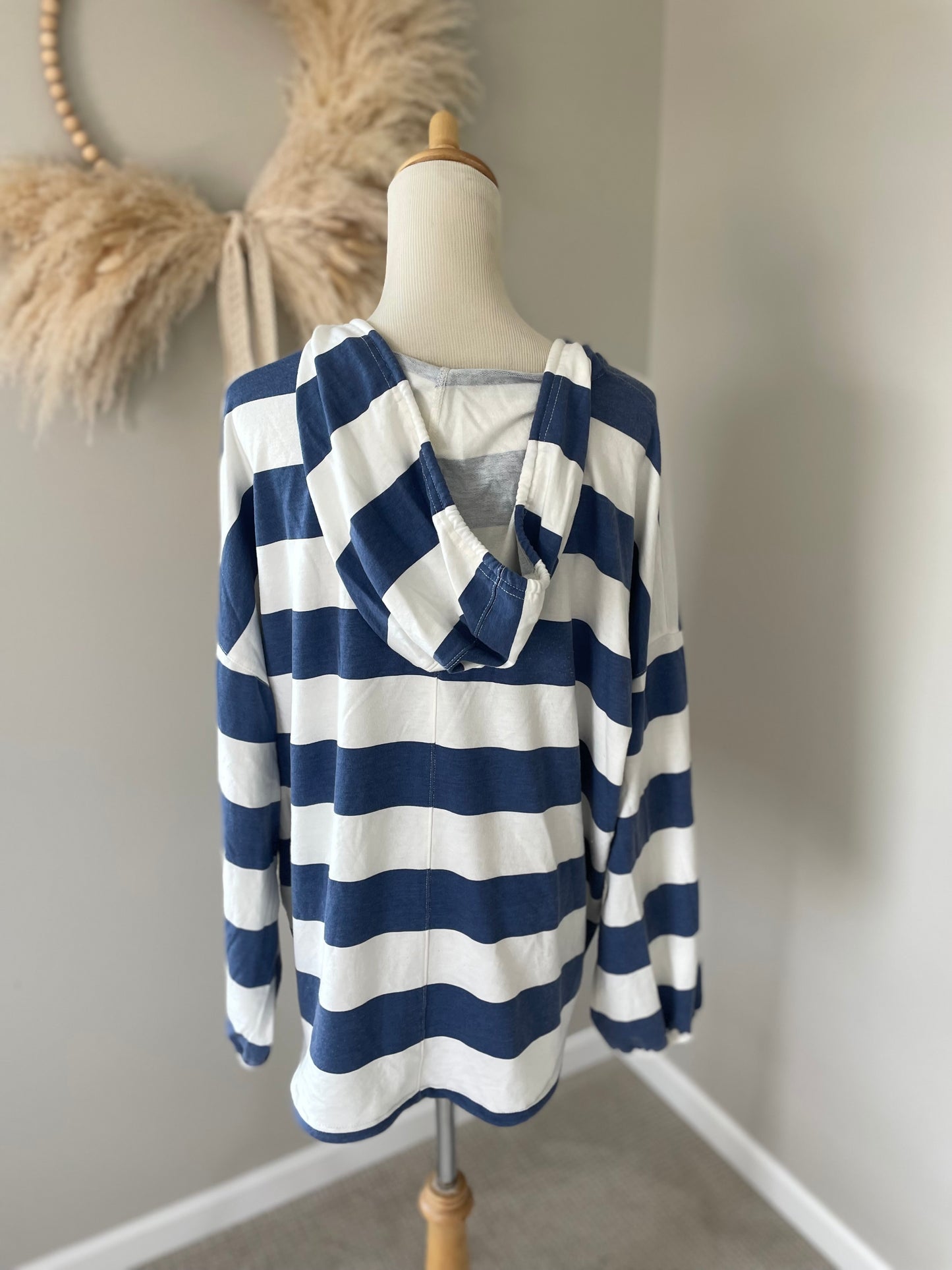 Aerie Striped Hoodie (L)