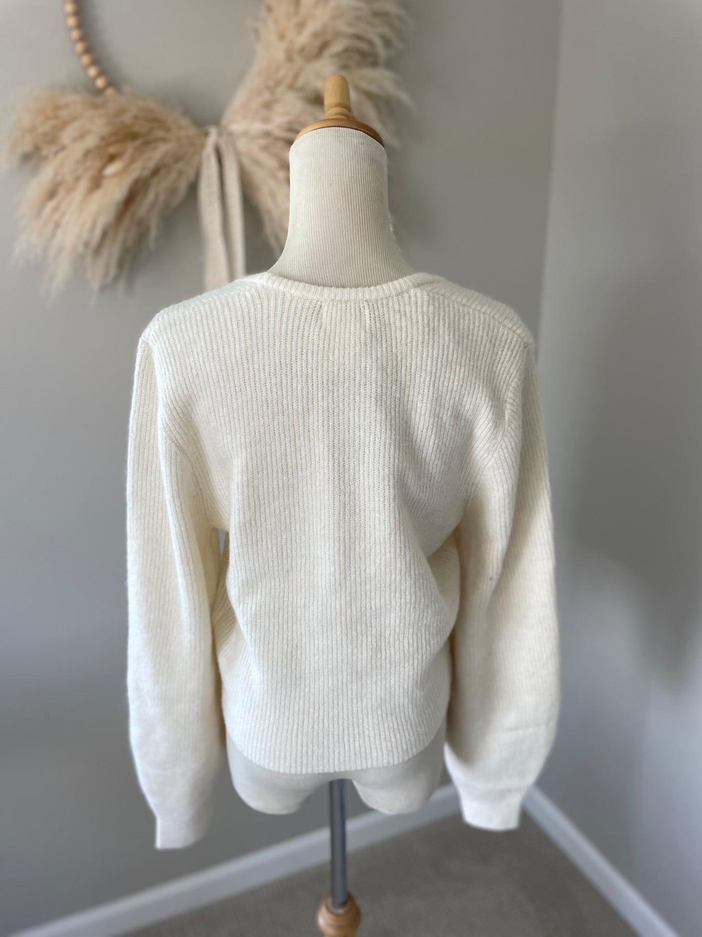 NWT H&M Square Neck Sweater (M)