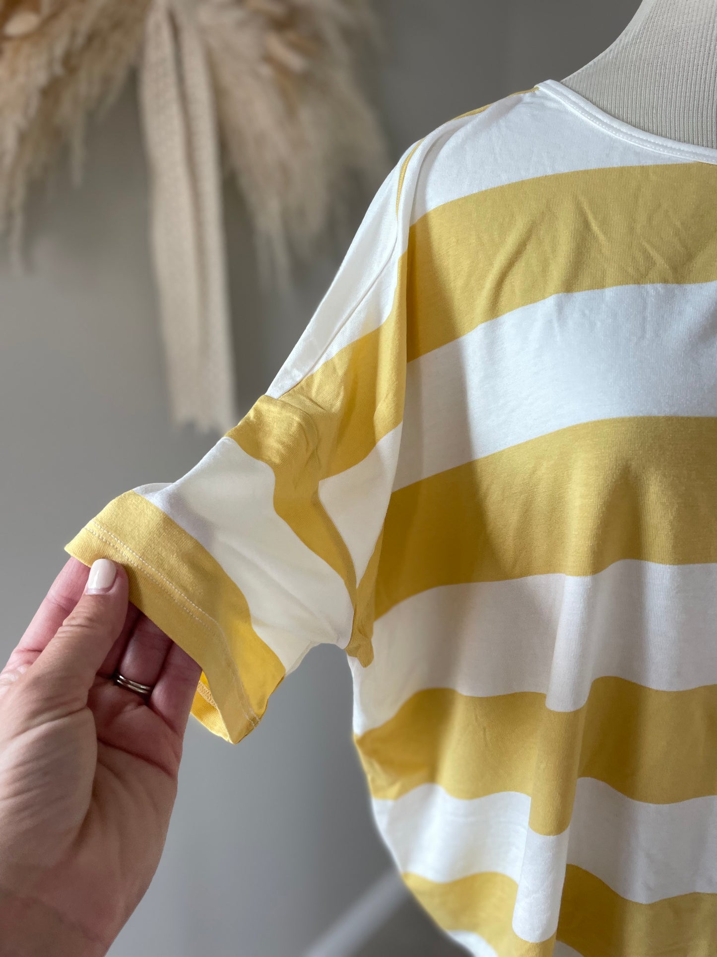 Old Navy Luxe Striped Tee (M)