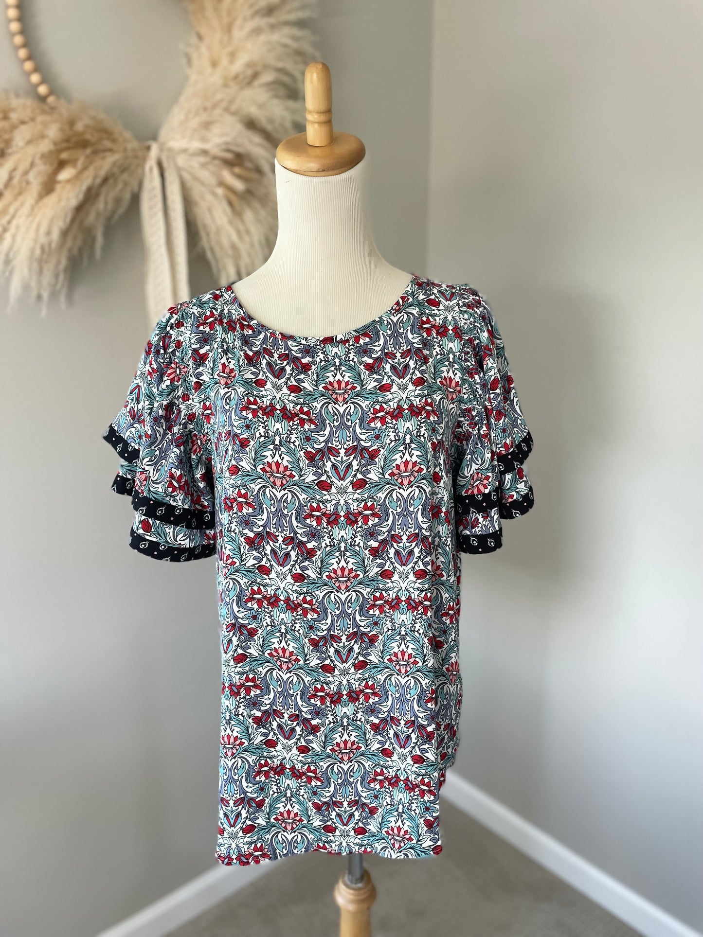 Loft Floral Blouse (M)