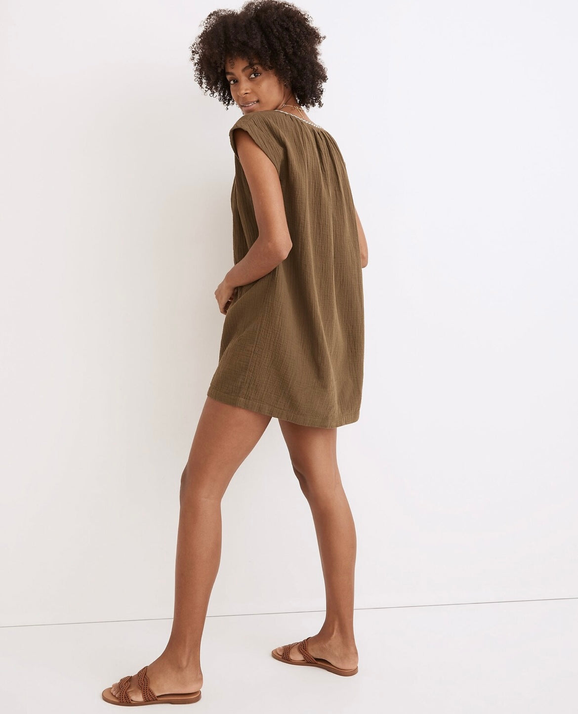 Madewell Gauze Cover Up (XS)