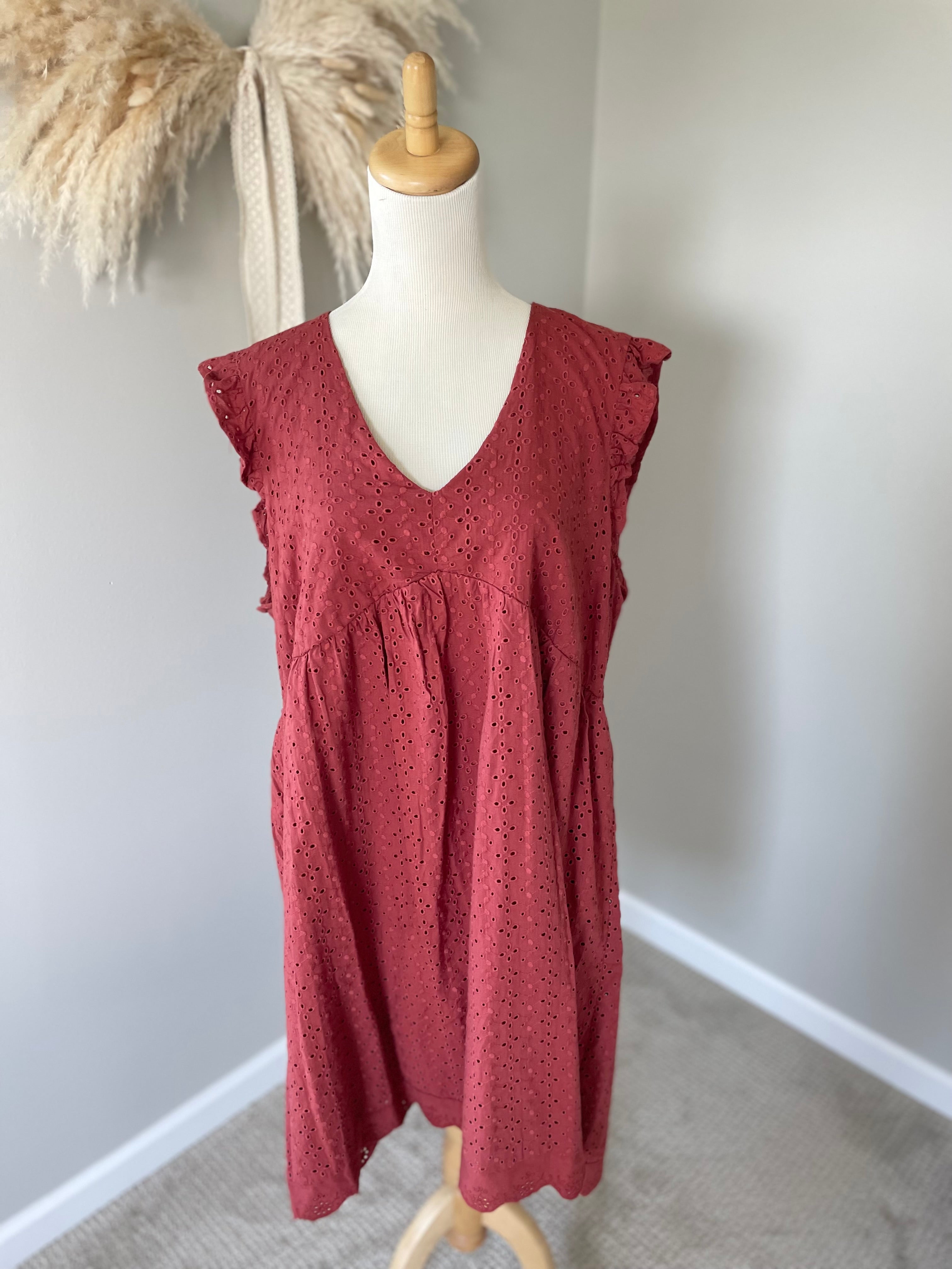 Knox Rose Eyelet Dress (XXL) – This Graceful Beauty