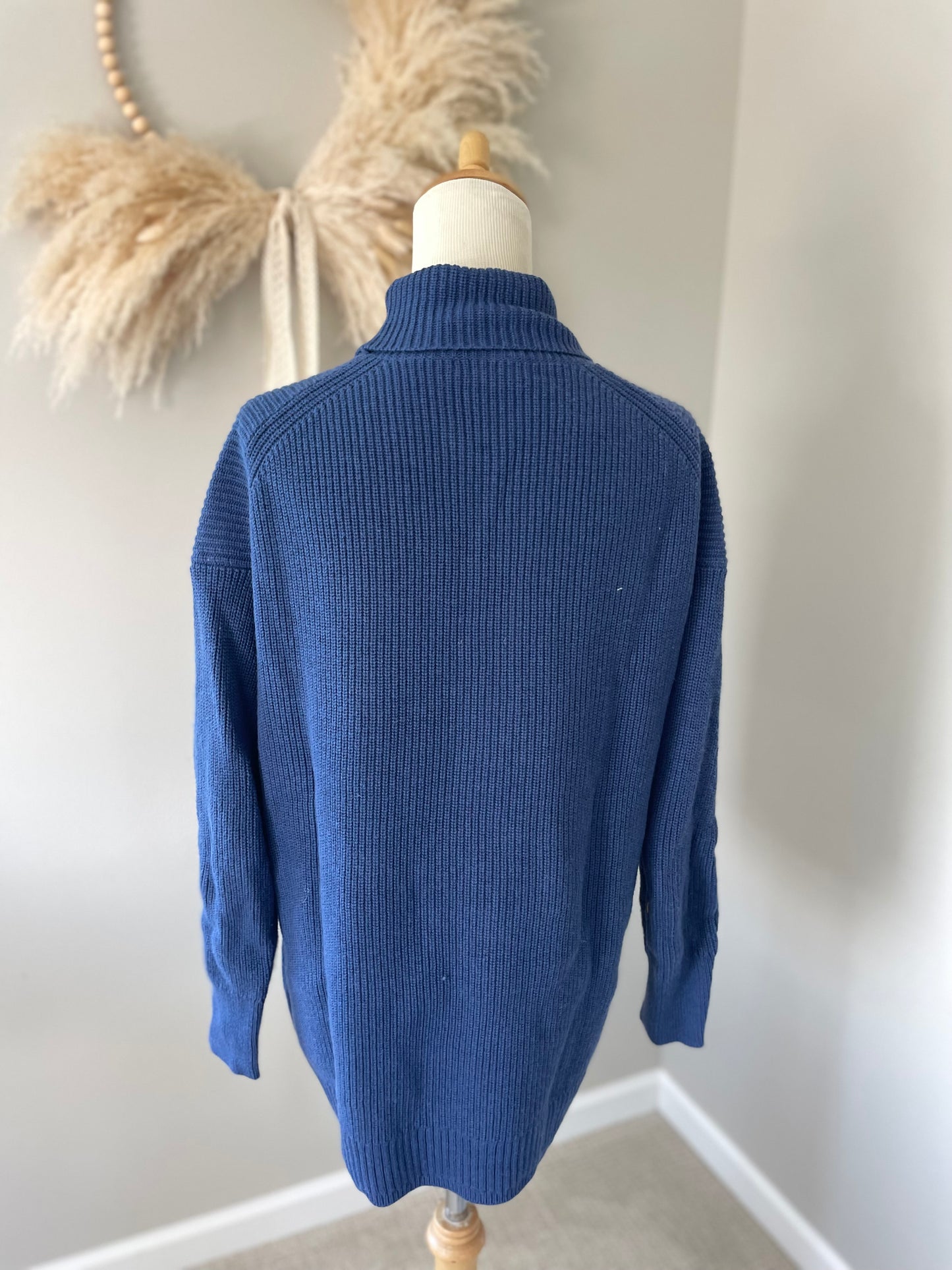 J. Crew Cotton Turtleneck Sweater (M)