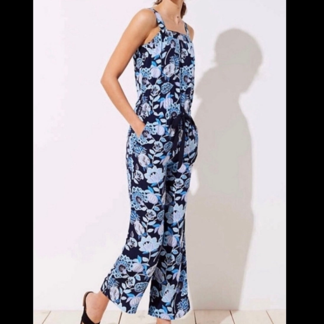 Loft Pineapple Print Jumpsuit (2)