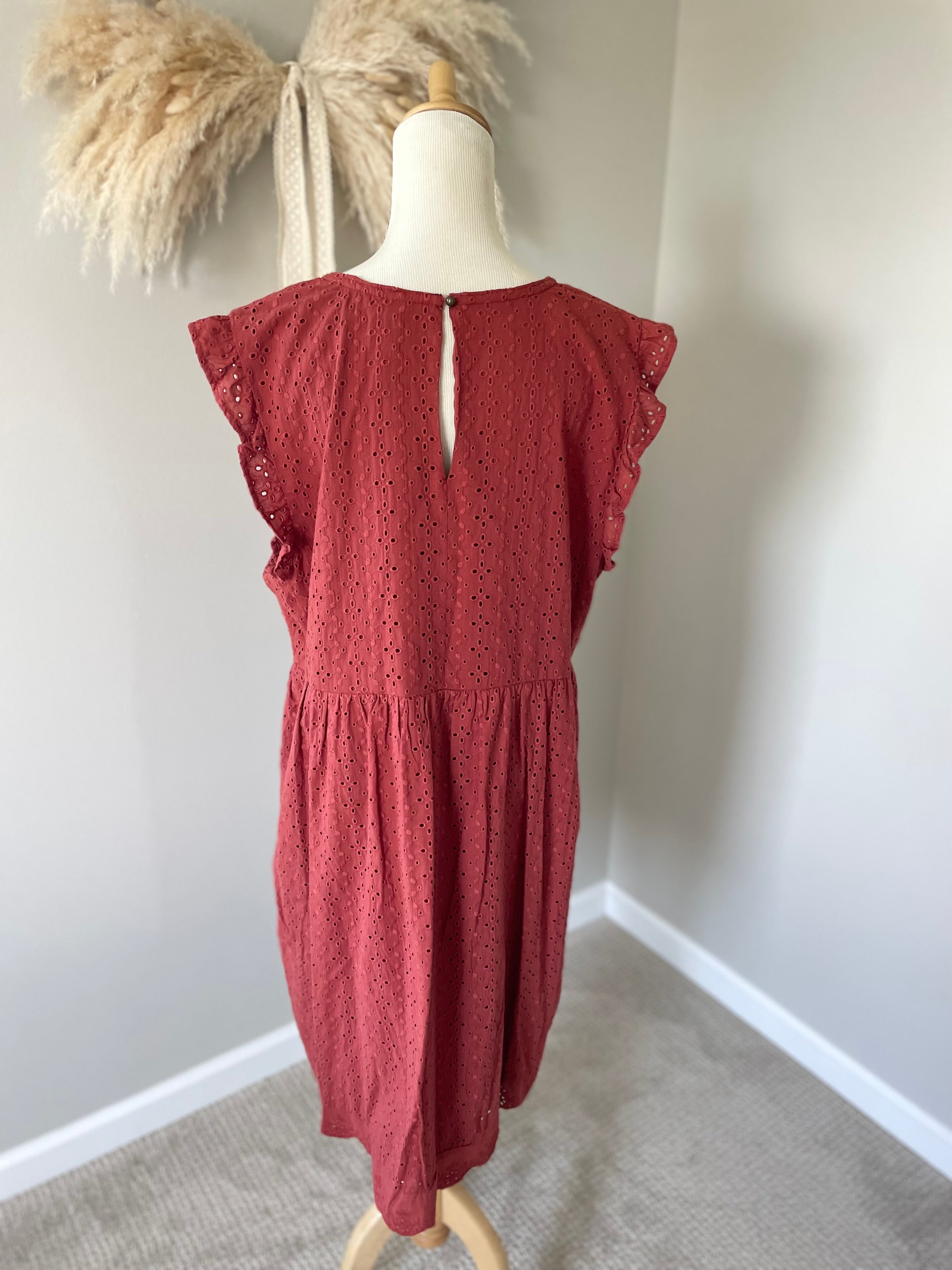 Knox Rose Eyelet Dress (XXL) – This Graceful Beauty