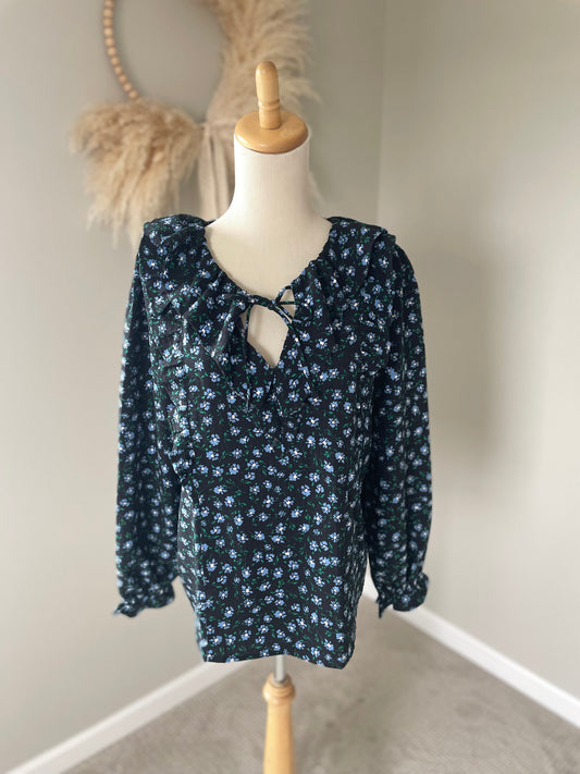 NWT Loft Floral Blouse (S)