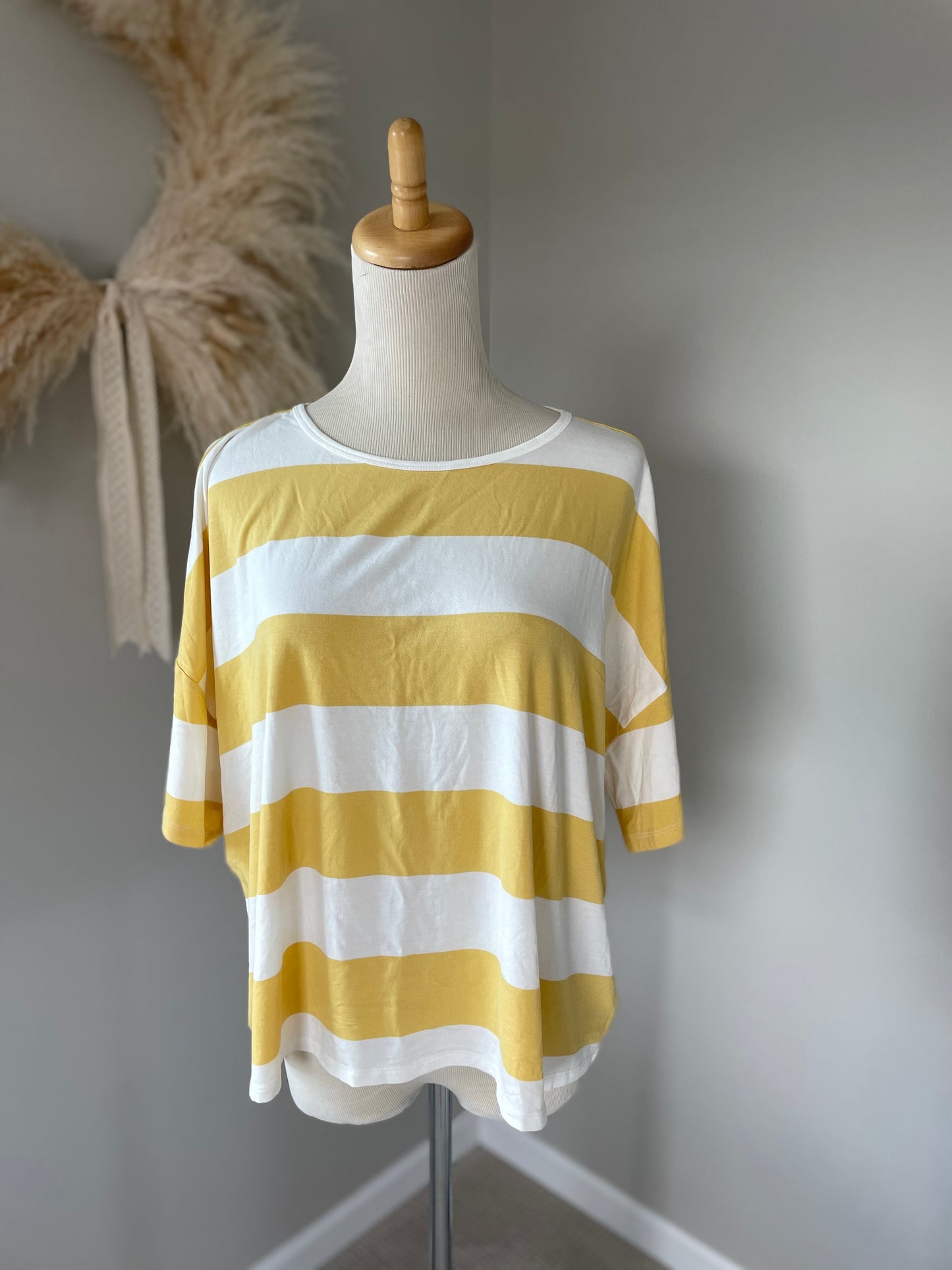 Old Navy Luxe Striped Tee (M)