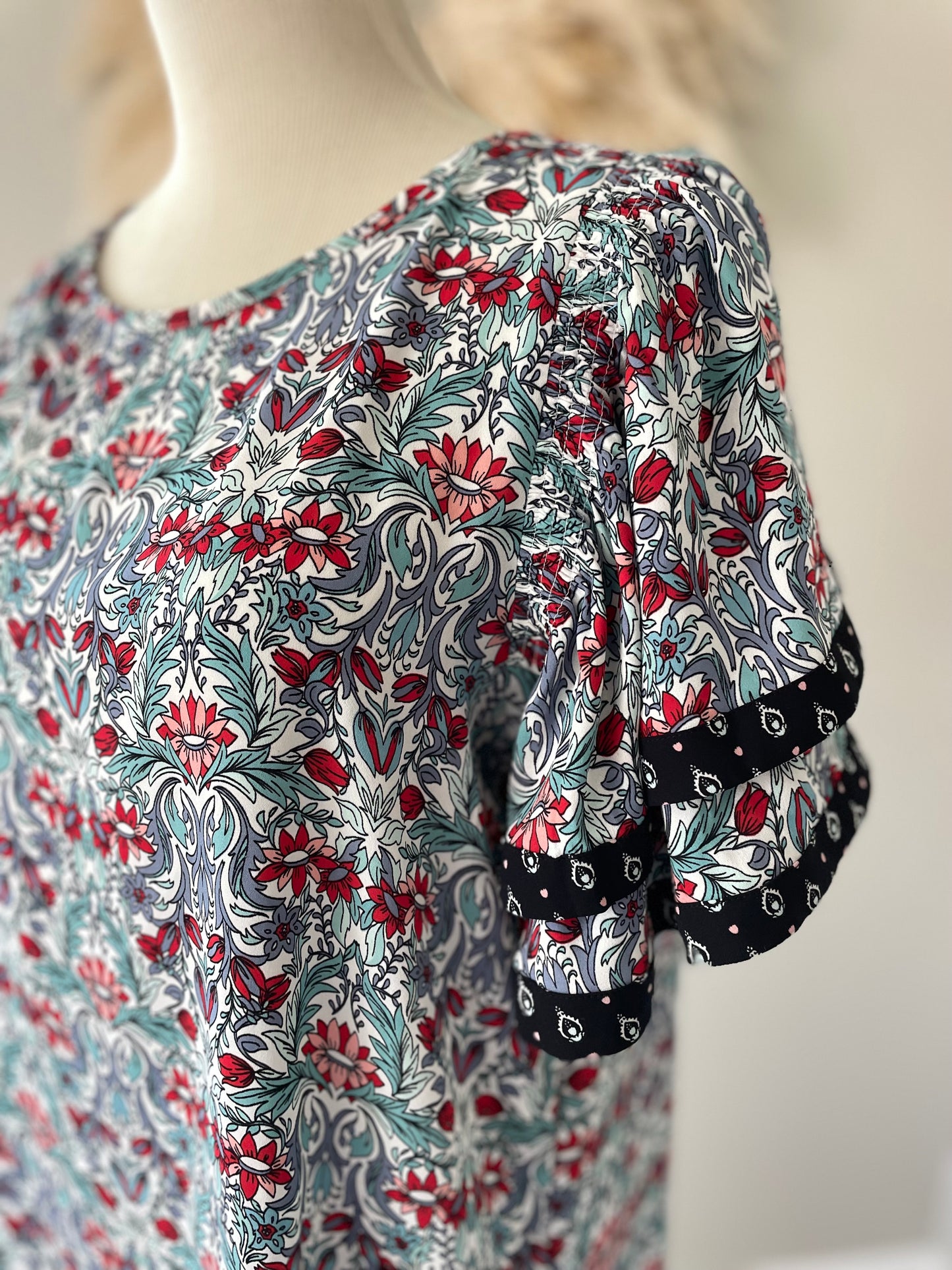 Loft Floral Blouse (M)