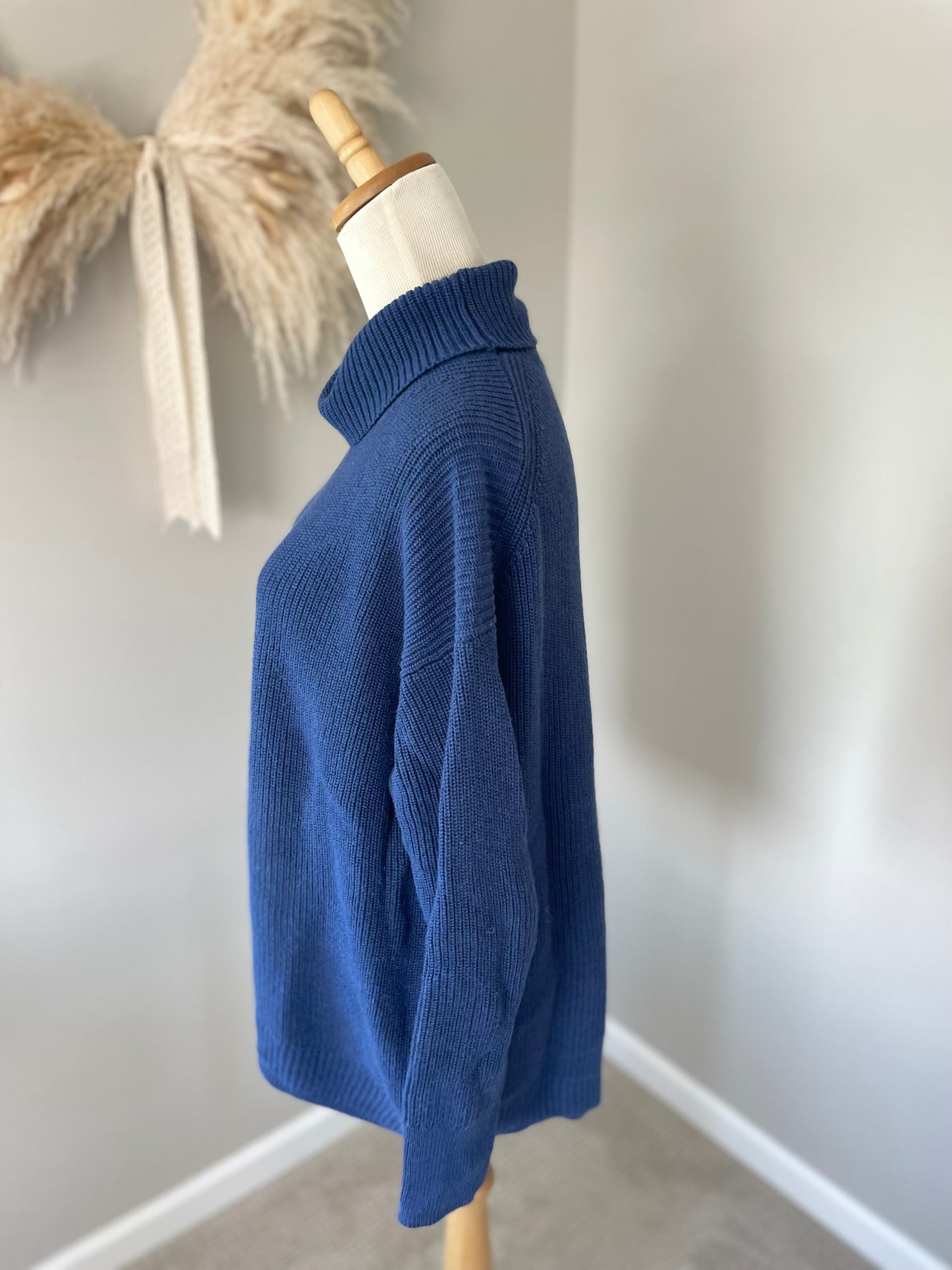 J. Crew Cotton Turtleneck Sweater (M)