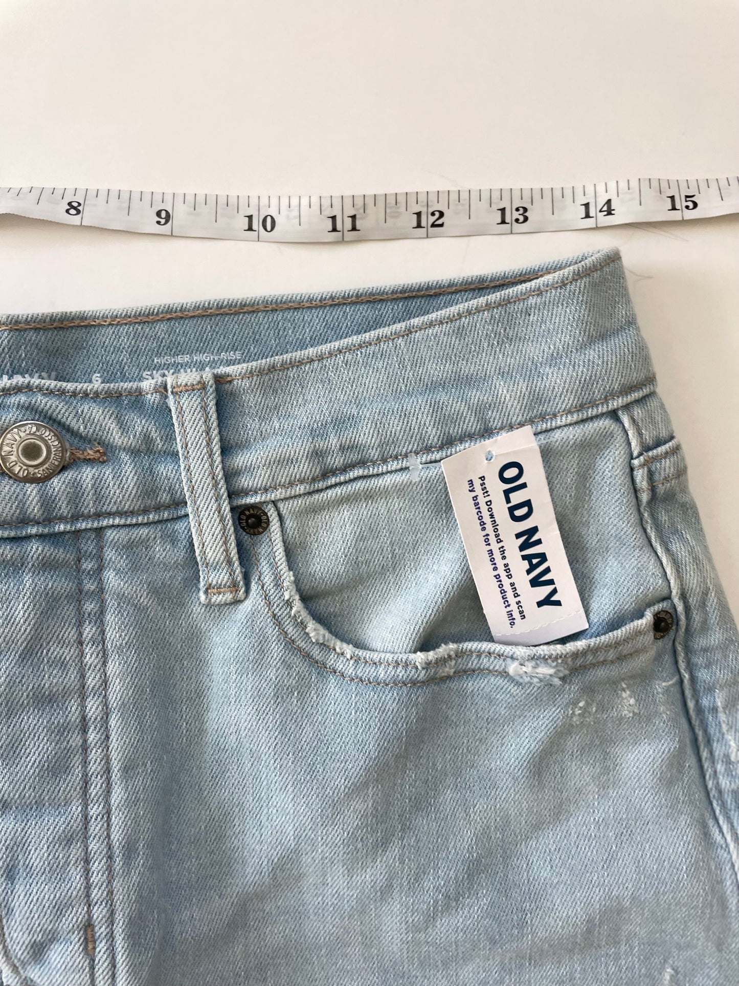 Old Navy Sky-Hi A-Line Shorts (6)