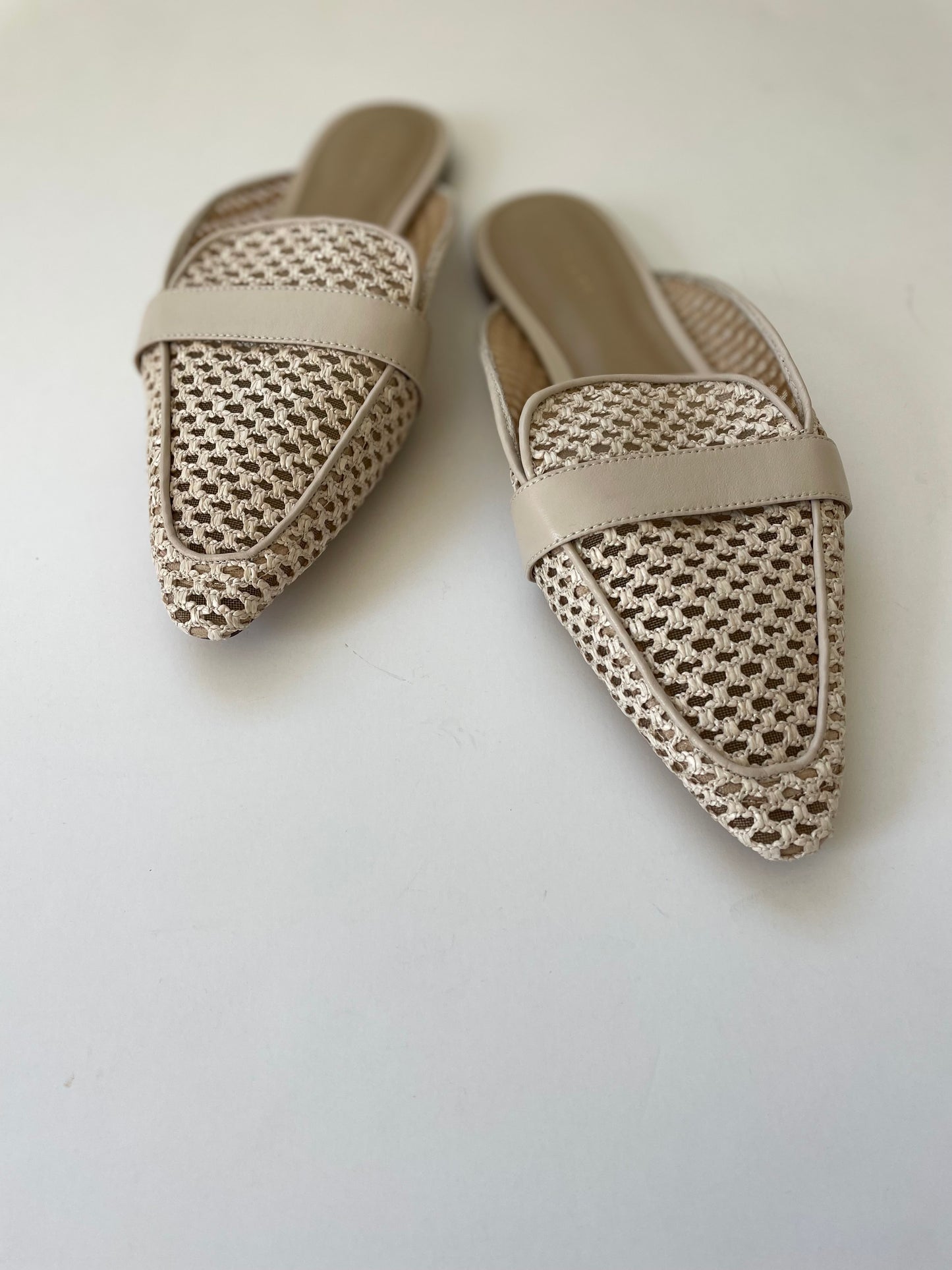 Ann Taylor Woven Mules (8)